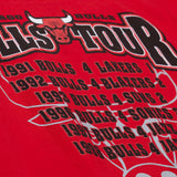 Chicago Bulls Red 1998 NBA Champions Tour Heritage T-Shirt - Pro Jersey Sports