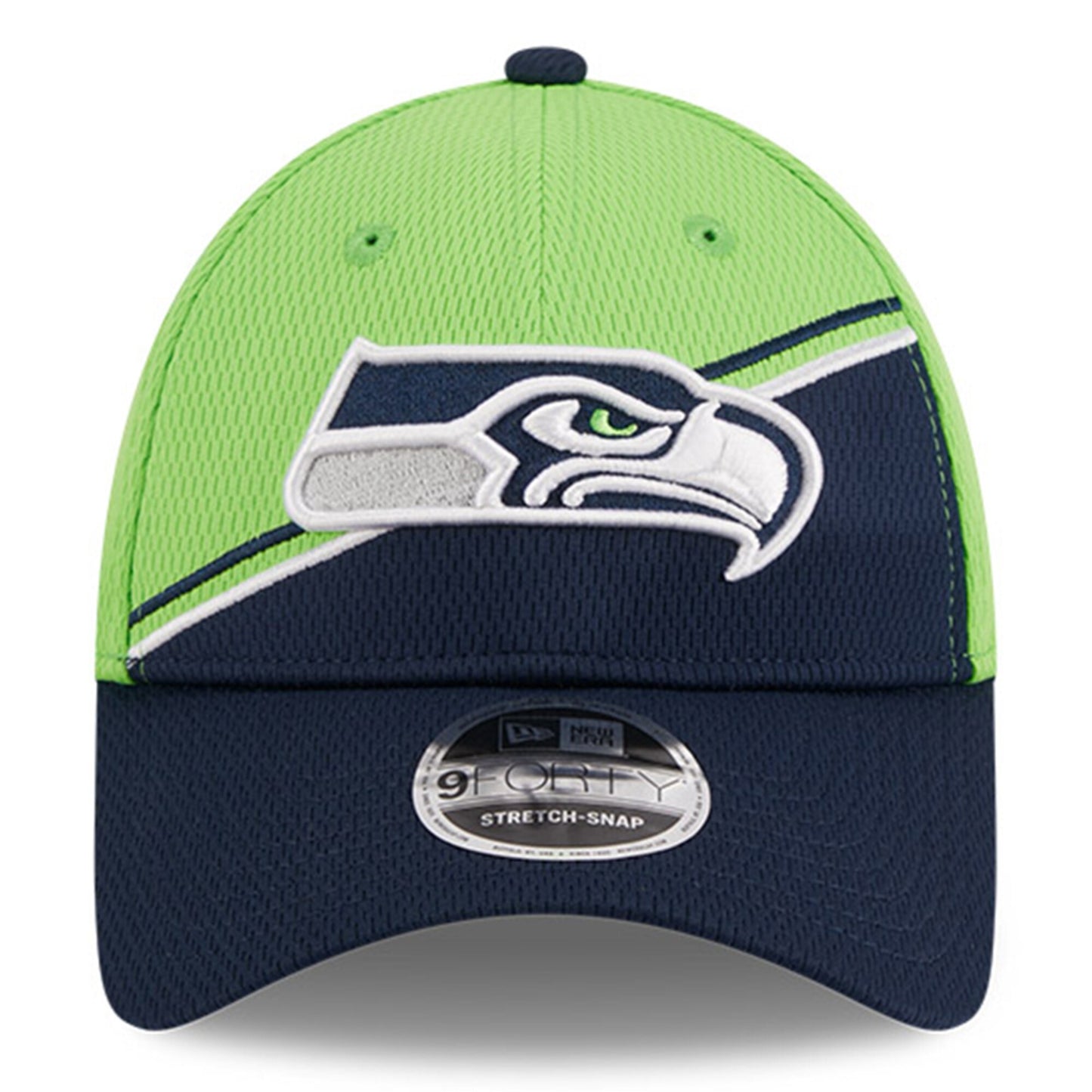 Men's Seattle Seahawks New Era Green/Navy 2023 NFL 9FORTY Adjustable Hat