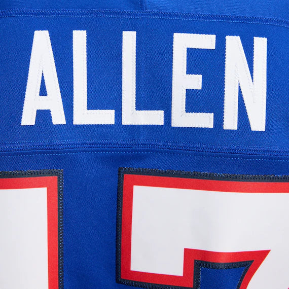 Josh Allen Buffalo Bills Nike Team Vapor F.U.S.E. Stitched Limited Jersey - Royal