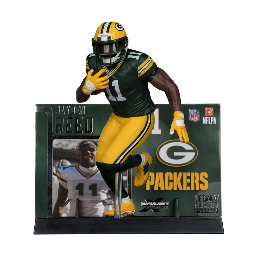 Jayden Reed Green Bay Packers Sportspicks Legacy Series McFarlane Figure - Pro Jersey Sports