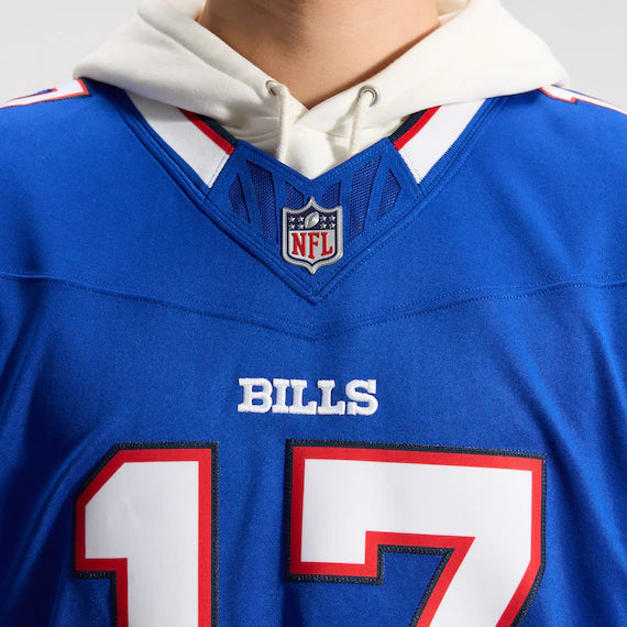 Josh Allen Buffalo Bills Nike Team Vapor F.U.S.E. Stitched Limited Jersey - Royal