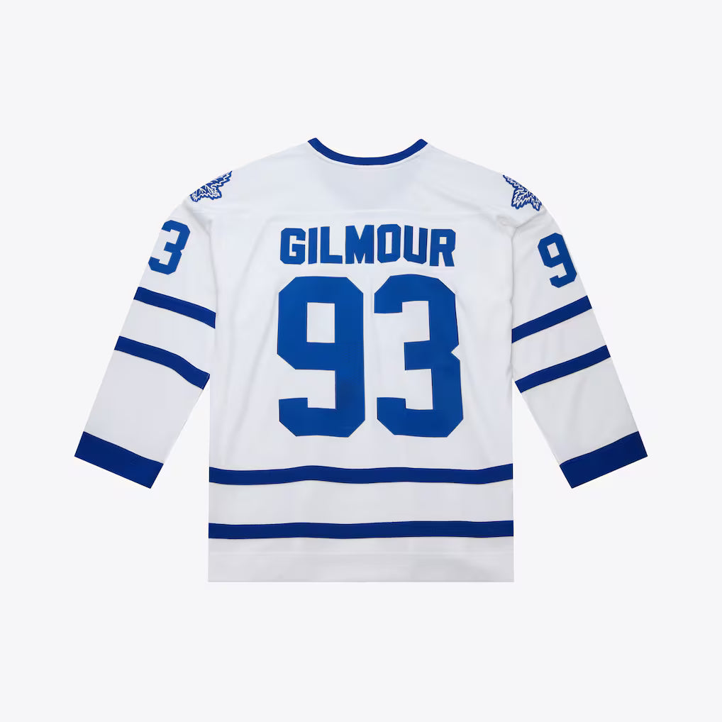 Men's Doug Gilmour Toronto Maple Leafs 1992-93 White Power Play Jersey - Pro Jersey Sports