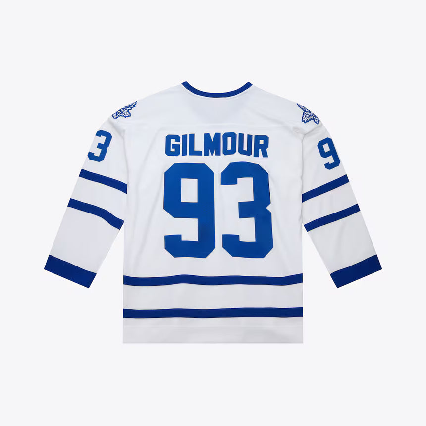 Men's Doug Gilmour Toronto Maple Leafs 1992-93 White Power Play Jersey - Pro Jersey Sports
