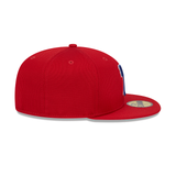 Philadelphia Phillies New Era Red 2025 Spring Training 59FIFTY Fitted Hat - Pro Jersey Sports