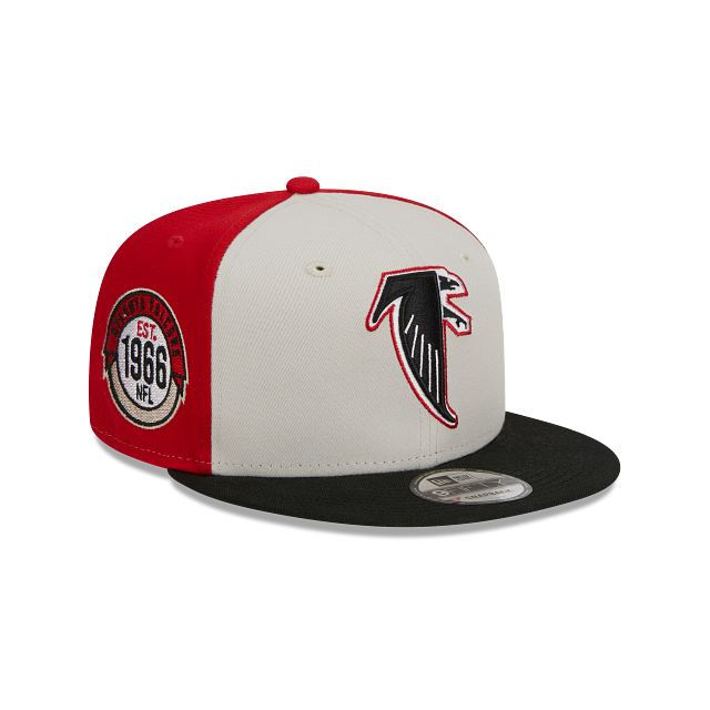 Men's Atlanta Falcons Historic Team Color NFL 9FIFTY Snapback Adjustable Hat