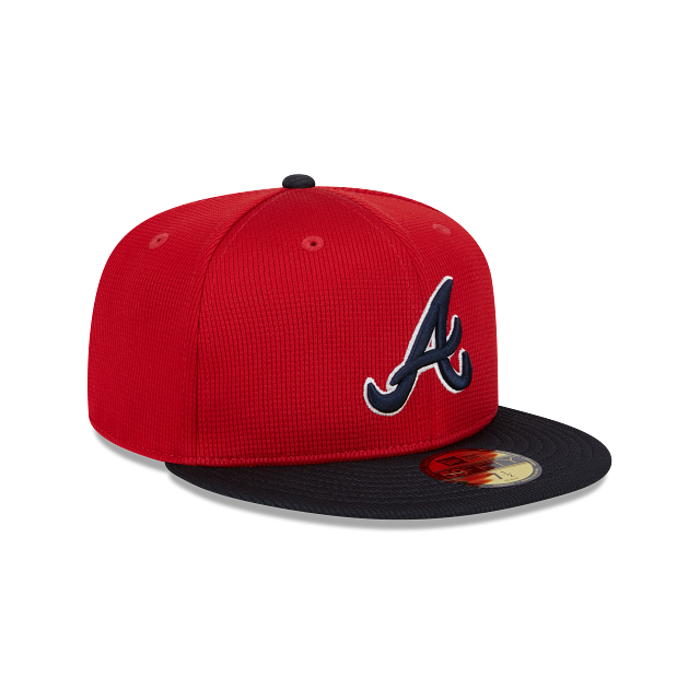Atlanta Braves New Era Red/Navy 2024 Spring Training 59FIFTY Fitted Hat