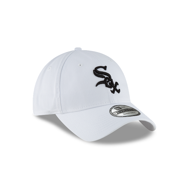 Chicago White Sox New Era White Core Classic 9TWENTY Adjustable Hat