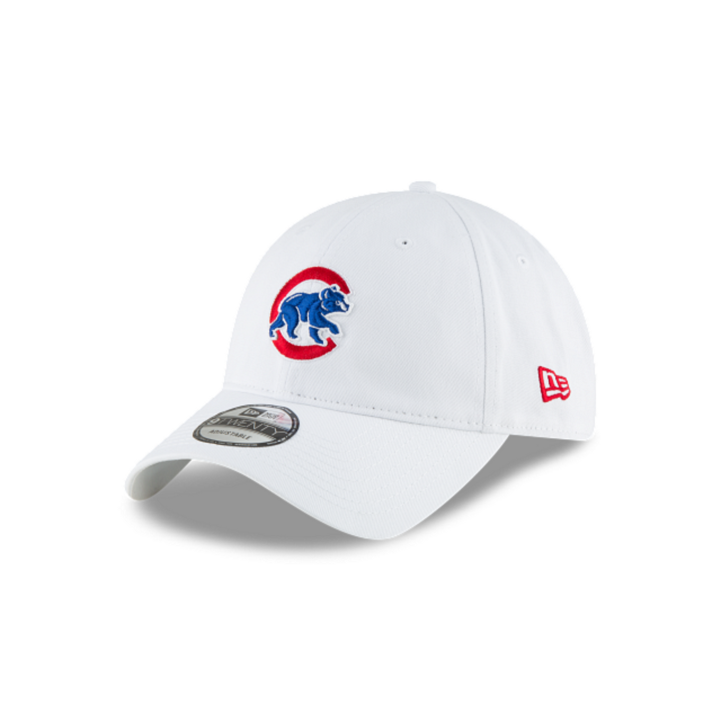Men's Chicago Cubs New Era White Alternate Logo Core Classic 9TWENTY Adjustable Hat