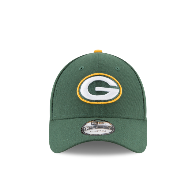 Youth Green Bay Packers Green The League 9FORTY Adjustable Game Cap - Pro Jersey Sports
