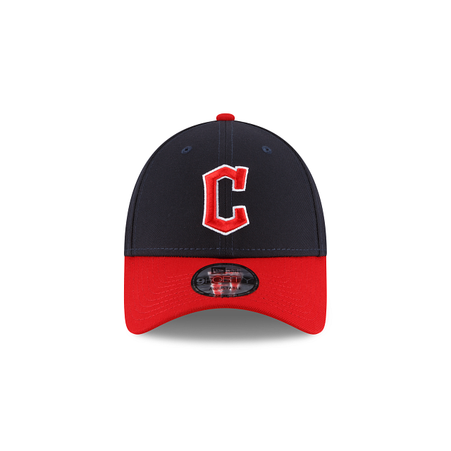 Cleveland Guardians New Era Home The League Navy 9FORTY Adjustable Hat