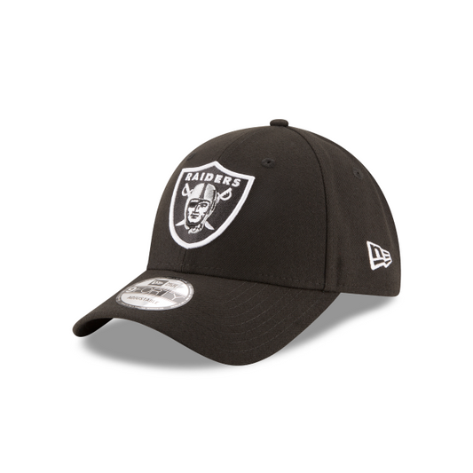 Men's Las Vegas Raiders Black Team Classic New Era 9Forty Adjustable Hat