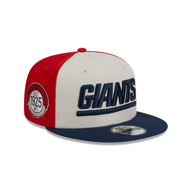 Men's New York Giants Historic Team Color NFL 9FIFTY Snapback Adjustable Hat - Pro Jersey Sports
