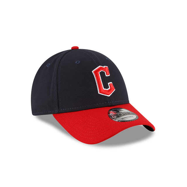 Cleveland Guardians New Era Home The League Navy 9FORTY Adjustable Hat