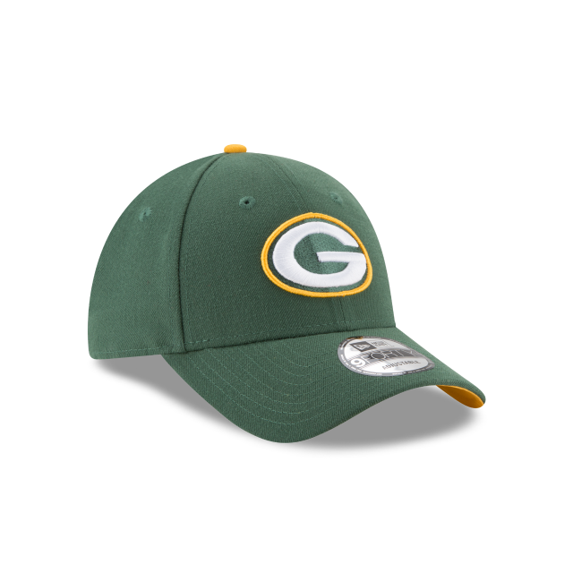 Youth Green Bay Packers Green The League 9FORTY Adjustable Game Cap - Pro Jersey Sports