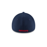 New England Patriots New Era Navy Alternate Logo 39THIRTY Team Classic Flex Hat - Pro Jersey Sports