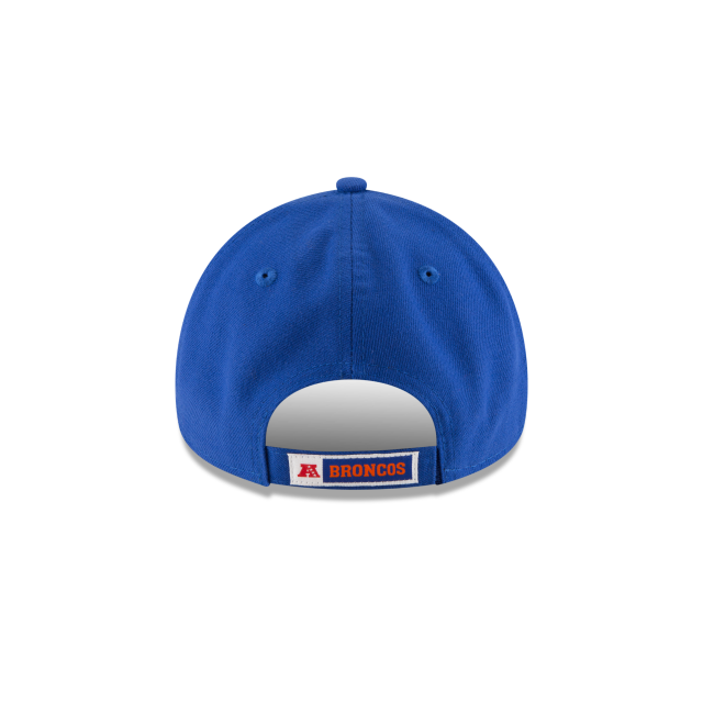 Denver Broncos Royal Historic Logo The League 9FORTY Adjustable Game Hat