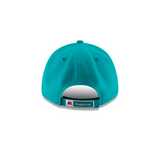 Miami Dolphins Aqua The League 9FORTY Adjustable Game Hat - Pro Jersey Sports