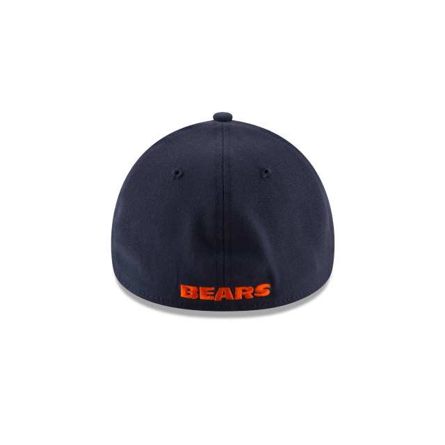 Men's Chicago Bears New Era Navy Team Classic 39THIRTY Flex Hat
