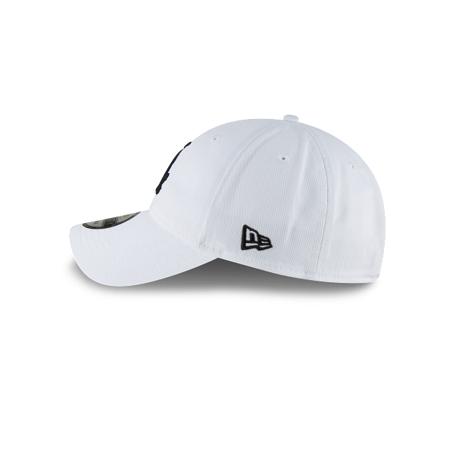 Chicago White Sox New Era White Core Classic 9TWENTY Adjustable Hat