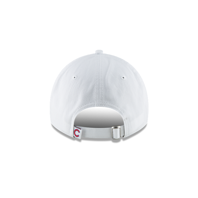 Men's Chicago Cubs New Era White Alternate Logo Core Classic 9TWENTY Adjustable Hat