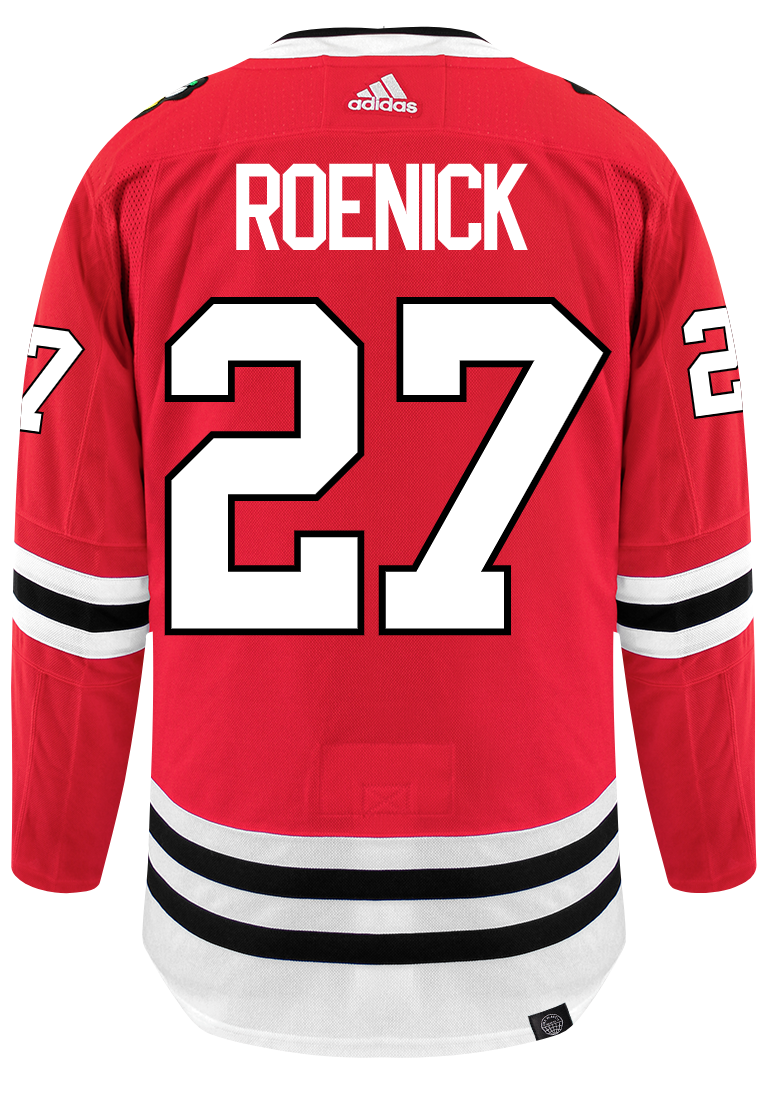 Men's Jeremy Roenick Chicago Blackhawks adidas Red Home Primegreen Authentic Pro Jersey
