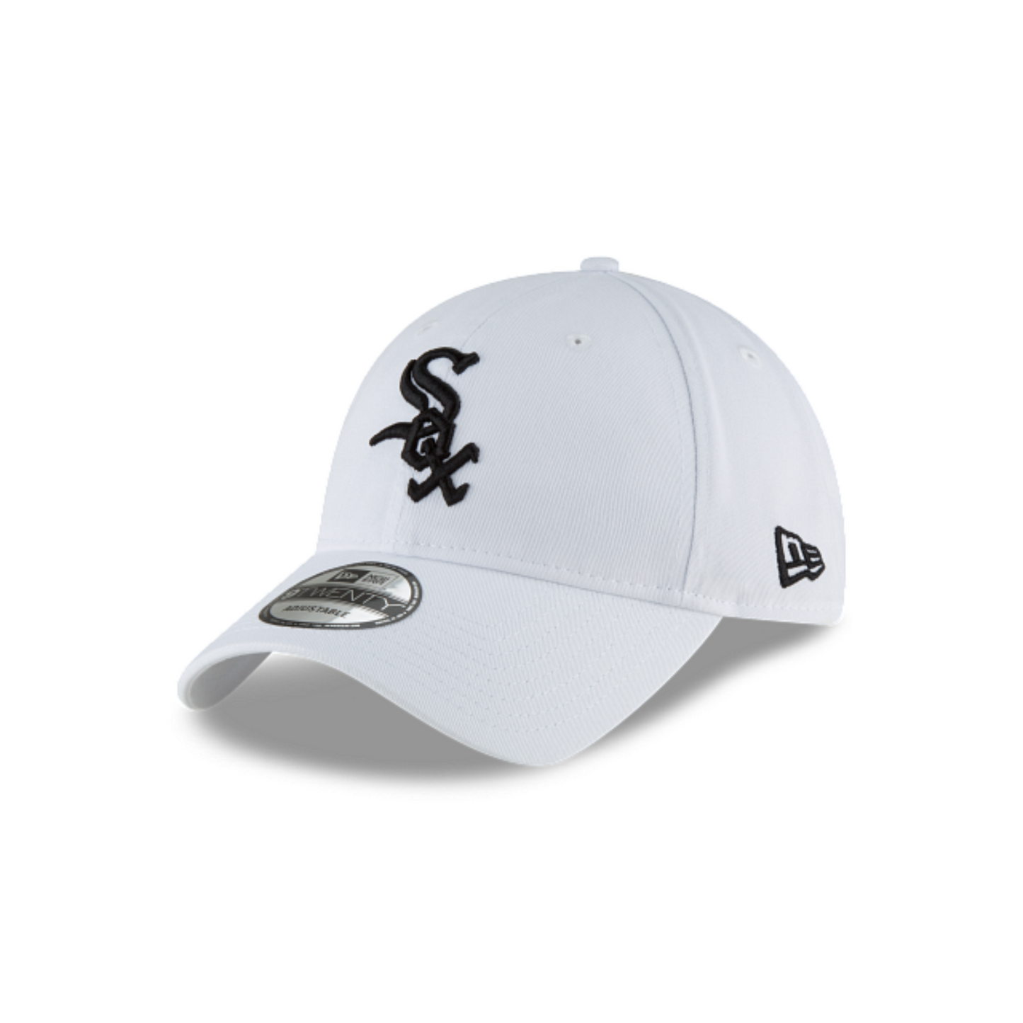 Chicago White Sox New Era White Core Classic 9TWENTY Adjustable Hat