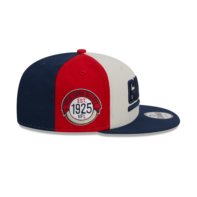 Men's New York Giants Historic Team Color NFL 9FIFTY Snapback Adjustable Hat - Pro Jersey Sports