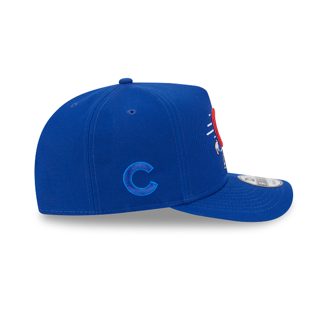 Chicago Cubs New Era Cartoon Royal A-Frame 9FIFTY Snapback Hat