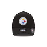 Men's Pittsburgh Steelers New Era Black Team Classic 39THIRTY Flex Hat - Pro Jersey Sports