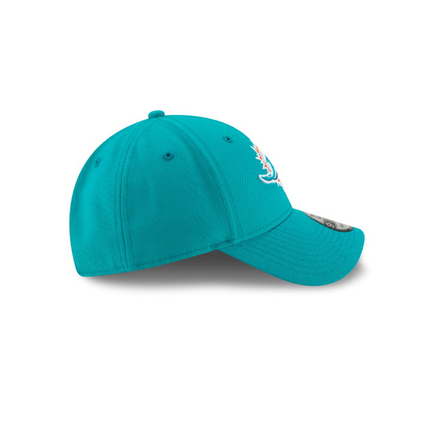Miami Dolphins Aqua The League 9FORTY Adjustable Game Hat - Pro Jersey Sports