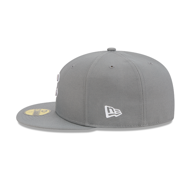 Chicago Cubs New Era Gray 59FIFTY Color Basic Fitted Hat