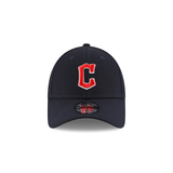 Cleveland Guardians New Era Road The League Navy 9FORTY Adjustable Hat - Pro Jersey Sports