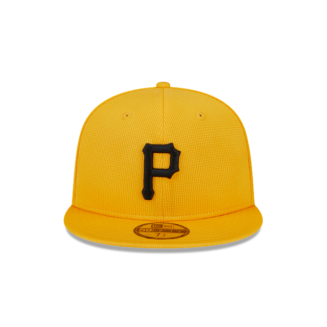 Pittsburgh Pirates New Era Yellow 2024 Spring Training 59FIFTY Fitted Hat