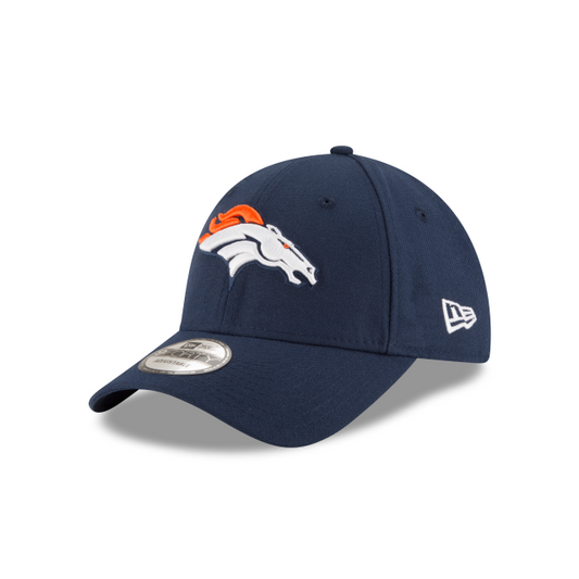 Denver Broncos Navy The League 9FORTY Adjustable Game Hat