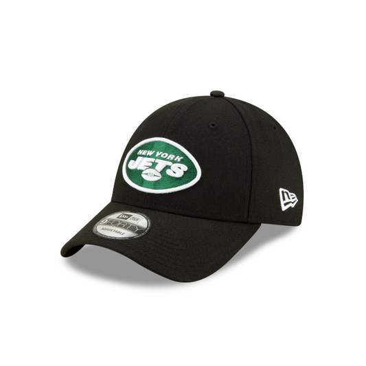 New York Jets Black The League Primary Logo 9FORTY Adjustable Game Cap - Pro Jersey Sports