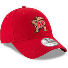 Maryland Terrapins Red NCAA New Era The League 9Forty Adjustable Hat