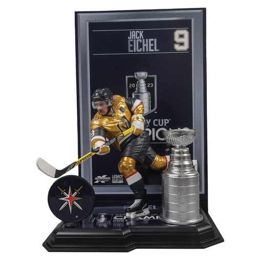 Jack Eichel Vegas Golden Knights 2023 Stanley Cup Champions Sportspicks Legacy Series #15 McFarlane Figure - Pro Jersey Sports
