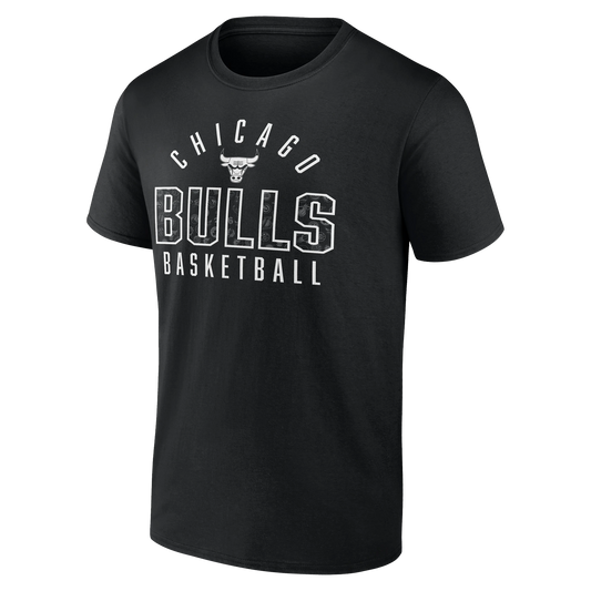 Men's NBA Chicago Bulls Fanatics Branded Black Ball Handle Tee