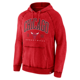 Men's Chicago Bulls Fanatics Faded Red Foul Trouble Hoodie - Pro Jersey Sports