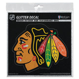Chicago Blackhawks 6X6 Glitter Decal By Wincraft - Pro Jersey Sports