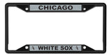 MLB Chicago White Sox Black License Plate Frame - Pro Jersey Sports