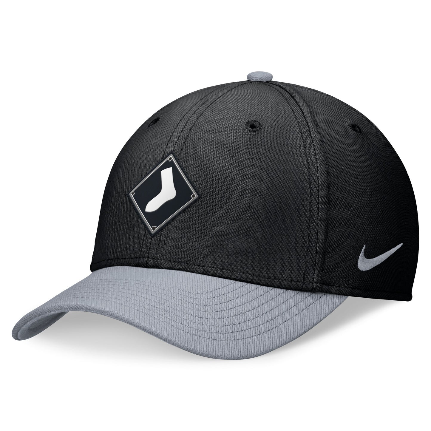 Chicago White Sox Nike Pro Rise City Black/Gray Flex Hat