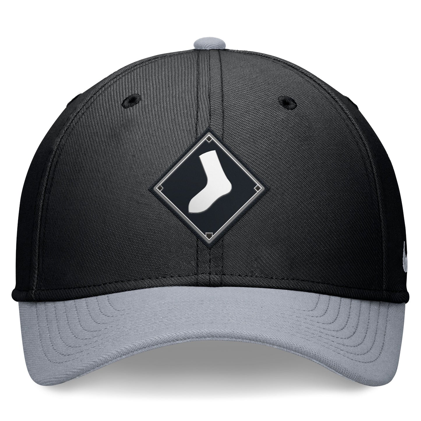 Chicago White Sox Nike Pro Rise City Black/Gray Flex Hat