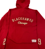 Women's Chicago Blackhawks Queensboro Lace Hooded Sweatshirt - Pro Jersey Sports
