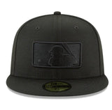 Men's MLB Batterman New Era Black Tonal 59FIFTY Fitted Hat - Pro Jersey Sports