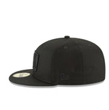 Men's MLB Batterman New Era Black Tonal 59FIFTY Fitted Hat - Pro Jersey Sports