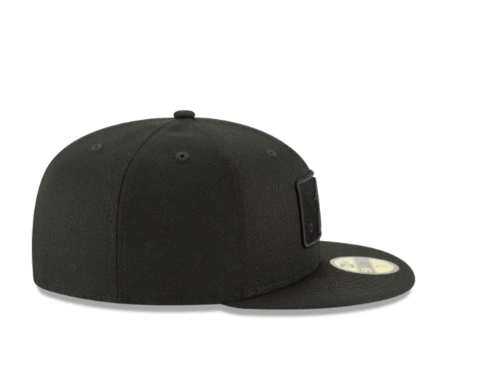 Men's MLB Batterman New Era Black Tonal 59FIFTY Fitted Hat