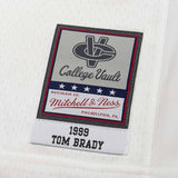 Youth Tom Brady #10 Michigan Wolverines 1999  White Mitchell & Ness Legacy NCAA Jersey - Pro Jersey Sports