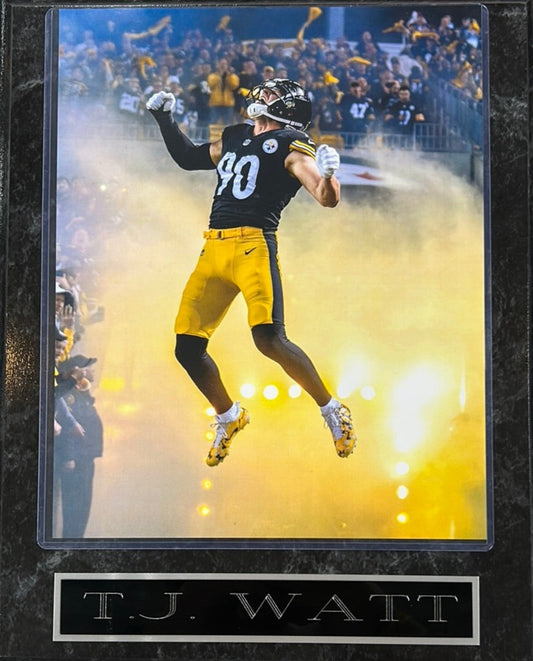 T.J. Watt Pittsburgh Steelers Plaque - Pro Jersey Sports