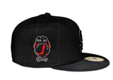 Chicago White Sox October Night Black/Red New Era 59FIFTY Fitted Hat - Pro Jersey Sports